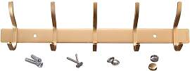 ESKASI Garderobenleiste 38cm mit 5 Haken,