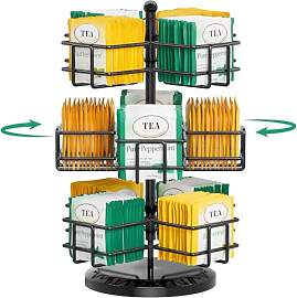 EsLuker.ly Metall Teebeutel Organizer, 3-stufig