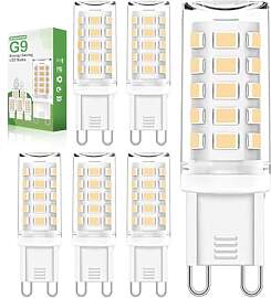 E-SMARTER G9 LED Leuchtmittel Kühles Weißes