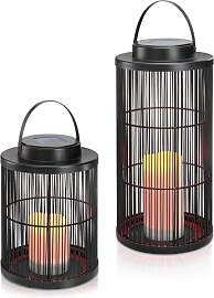 Esotec Solar Metall Außenlaternen Dekoleuchten