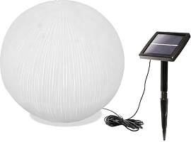 Esotec Solarkugel White Ball, 26cm, Sandstein