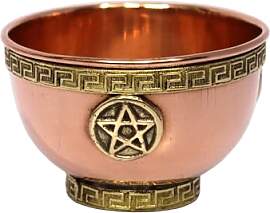 eSplanade Pentacle Kupfer-Schüssel, 7,6 cm, ideal 