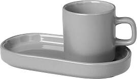 Espressotasse BLOMUS "PILAR", grau