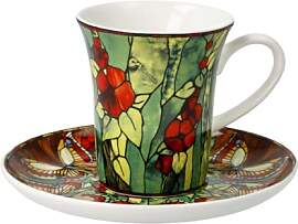 Espressotasse Schmetterlinge Tiffany - Artis Orbis