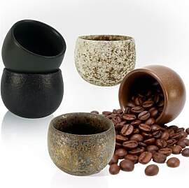 Espressotassen, 5 Stück Espresso Tassen Set