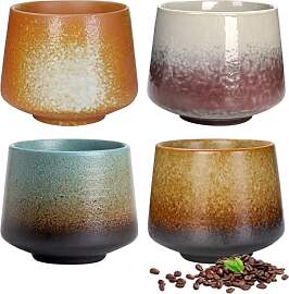 Espressotassen Set, 4-Teilig Cappuccino Tassen