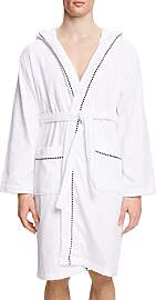 ESPRIT Unisex-Bademantel Box mit Kapuze