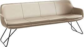 Essbank MUSTERRING "Tavia", beige (sand, 