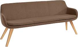 Essbank MUSTERRING "Tavia", braun