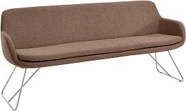 Essbank MUSTERRING "Tavia", braun