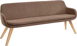 Essbank MUSTERRING "Tavia", braun