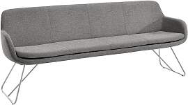 Essbank MUSTERRING "Tavia", grau (grau,