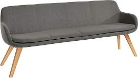 Essbank MUSTERRING "Tavia", grau (grau,