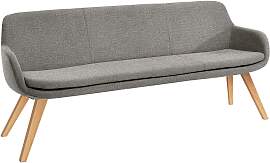 Essbank MUSTERRING "Tavia", grau (taupe, 