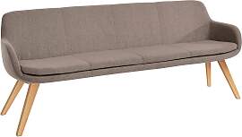 Essbank MUSTERRING "Tavia", grau (taupe, 