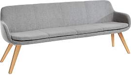 Essbank MUSTERRING "Tavia", silber