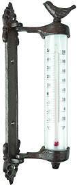 Esschert Design BR20 Serie Vogel Wand Thermometer
