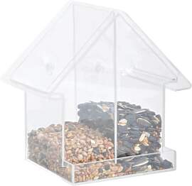 Esschert Design FB372 Fenster-Futterhaus aus Acryl