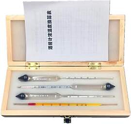 Essentielles Alkoholmessgerät und Thermometer Set 