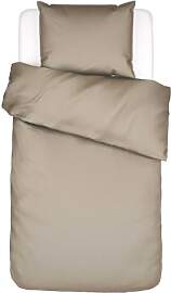 ESSENZA Bettwäsche Minte Taupe, 155x220 + 1x