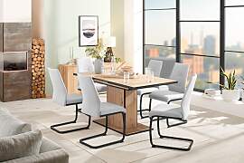 Essgruppe HELA "Ariana, Esstisch mit 6