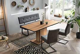 Essgruppe HELA "Luise I G (Bank, Stühle,