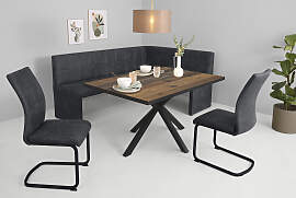 Essgruppe HELA "SPREE", braun (oldwood,