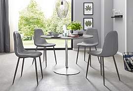 Essgruppe INOSIGN, grau (zement, optik, grau),