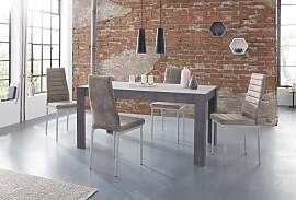 Essgruppe INOSIGN "Lynn160/Kate", grau