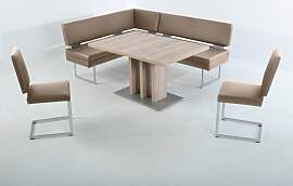 Essgruppe K+W KOMFORT & WOHNEN, grau (smoke