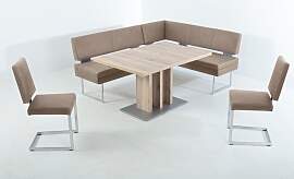 Essgruppe K+W KOMFORT & WOHNEN, grau (smoke