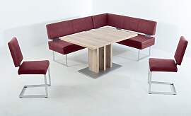 Essgruppe K+W KOMFORT & WOHNEN, rot (rubin