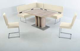 Essgruppe K+W KOMFORT & WOHNEN, weiß (bianco
