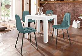 Essgruppe OTTO HOME, blau (weiß mit struktur,