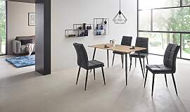 Essgruppe OTTO HOME "Dino + Lima", grau