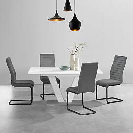 Essgruppe OTTO HOME "Elbach", grau