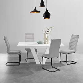 Essgruppe OTTO HOME "Elbach", grau
