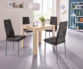 Essgruppe OTTO HOME, grau (eichefarben,