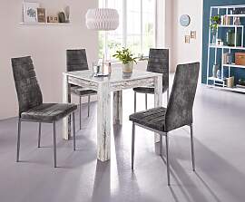 Essgruppe OTTO HOME, grau (weiß, anthrazit),
