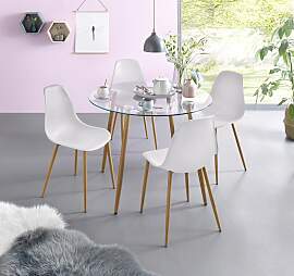 Essgruppe OTTO HOME "Miller", weiß,