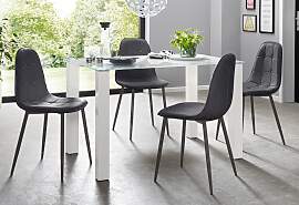 Essgruppe OTTO HOME, schwarz-weiß (weiß,