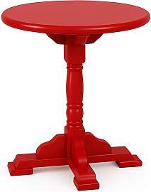 Esstisch 70cm mit Sockel, freie Farbwahl blau Töne