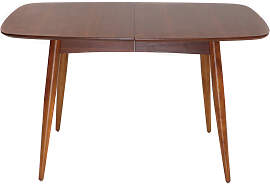 Esstisch ausziehbar Nussbaum  L130-160 cm NORDECO