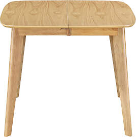 Esstisch ausziehbar skandinavisch quadratisch aus