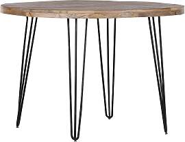 Esstisch Bottnic Naturfarben Mangoholz Rund Ø ca. 