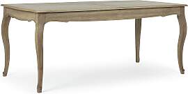 Esstisch Domitille aus Mangoholz, ausziehbar,