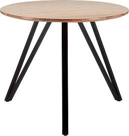 Esstisch Elias Akazienfarben Echtholz rund ca.