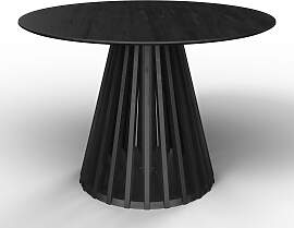 Esstisch Ennio Schwarz MDF L/B/H ca. 120/120/75 cm 