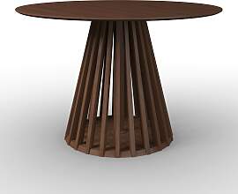 Esstisch Ennio Walnuss MDF L/B/H ca. 120/120/75 cm 