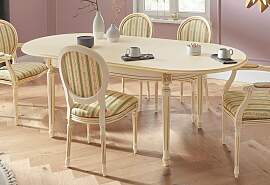 Esstisch HOME AFFAIRE "LUIGI", weiß